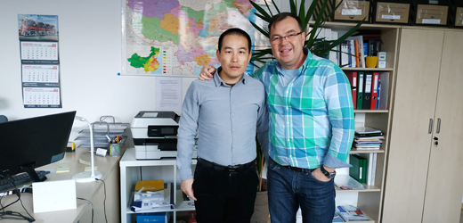 Toky visited European customers to do business exchange activities